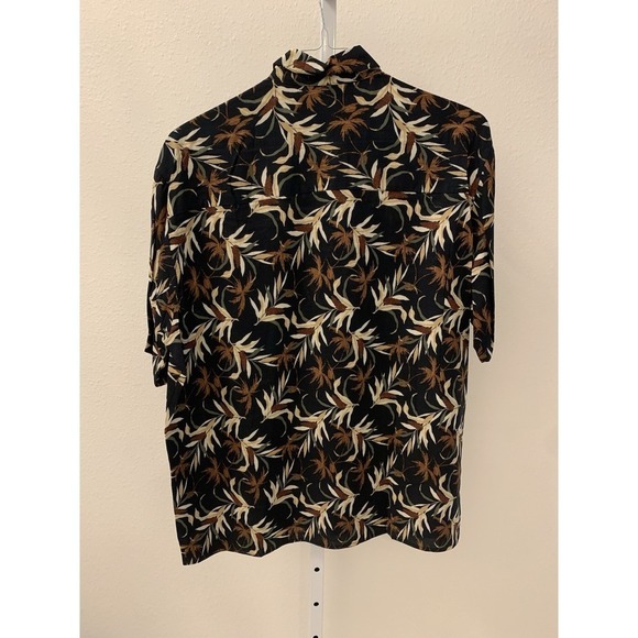 Vintage Hawaiian Shirt Natural Issue Mens M Aloha From Hawaii Camp Shirt (#B341) - Picture 2 of 6